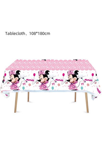 6 Adet Patlamış Mısır Kutusu Disney Minnie Mouse Doğum Günü Partisi Süslemeleri Minnie Sofra Fincan Plaka Balonlar Zemin Bebek Duş Doğum Günü Partisi Malzemeleri (Yurt Dışından) indirimleri