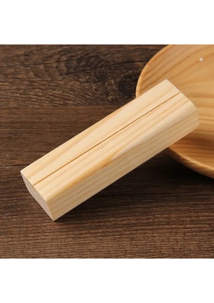 Eğik Style1 10X3X2 cm 1 Adet Düğün Ahşap El Sanatları Yer Kartı Sahipleri Fotoğraf Kartpostal Klip Standı Nişan Doğum Günü Partisi Masa Numarası Tutucu Adı Burcu (Yurt Dışından)