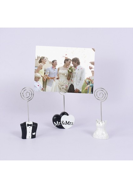 2 Adet A 2/1 Adet Düğün Yeri Kart Sahibinin Gelin Damat Mr & Mrs Fotoğraf Klip Standları Düğün Parti Masa Dekorasyon Numarası Adı Oturma Etiketi (Yurt Dışından) indirimleri
