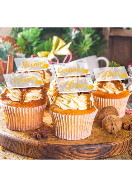 Beyaz 2mm 50 Adet Altın Ayna Akrilik Düğün Yeri Kartı Boş Dikdörtgen Adı Yer Işareti, Gelin / Bebek Duş, Misafir Etiketi Parti Ayarı Dekor Gıda Etiketi (Yurt Dışından) fiyatları