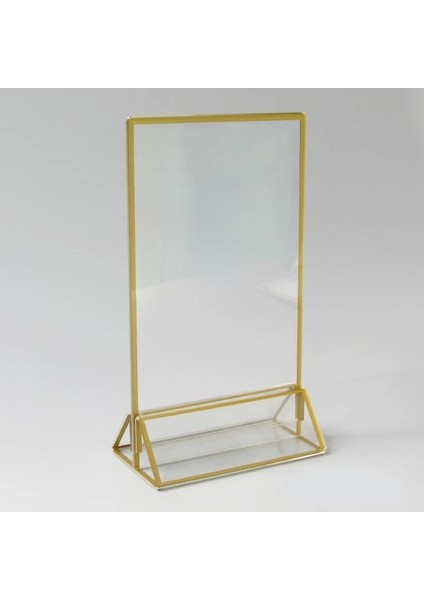 Stil B-12.7X17.8 cm 1 Adet Standart Çift Taraflı Akrilik Düğün Masa Numaraları Phnom Penh Masa Kartı Düğün Plaka Menü Ekran Standı Masa Kartı (Yurt Dışından)