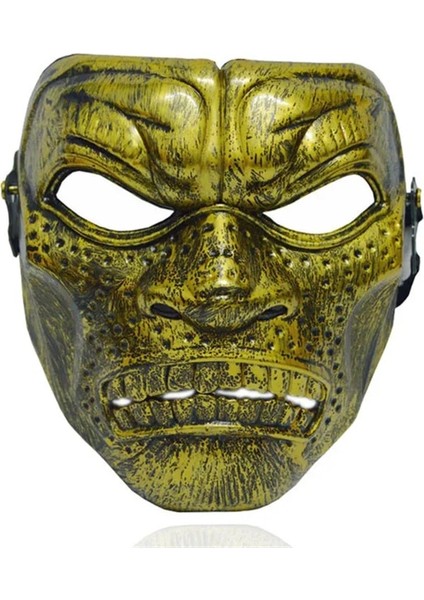 Gümüş Korku Tarzı Cadılar Bayramı Partisi Spartan Tema Spartan Savaşçı Kask Maskesi Dekorasyon Yetişkin Cosplay Masquerade Ball Antika Maske Spor Kafa Bandı (Yurt Dışından) fırsatları