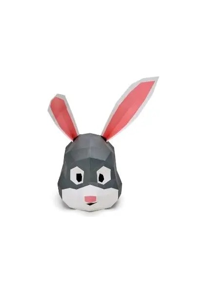 Tavuskuşu Mavı Cosplay Maskeleri Cadılar Bayramı Partisi Maskesi Malzemeleri Panda Ayı Kostümü Kafa Hood 3D Kağıt Modeli Dıy Karikatür El Yapımı Yüz Cosplay Oyuncaklar (Yurt Dışından)