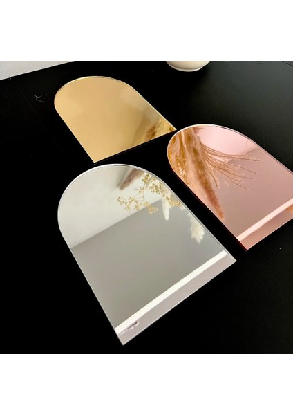 Şeffaflık 2mm 15.2X20.3 cm 5 Adet Arch Altın/gümüş Ayna Akrilik Boş Stok Sayfası Dıy Masa Numarası Kart Ekran Projesi Için Düğün Işareti, Zanaat, Fotoğraf Kurulu (Yurt Dışından) fiyatları