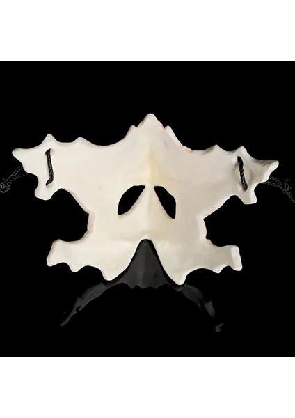 Beyaz C Japon Anime Ejderha Tanrı Yarım Yüz Maskesi Cosplay Hayvan Maskesi Unisex Cadılar Bayramı Masquerade Karnaval Parti Sahne (Yurt Dışından) indirimleri