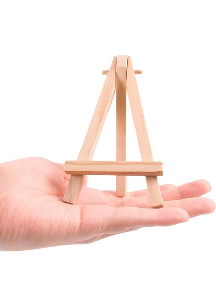 5 Adet Set 5 Adet Mini Düğün Masa Yer Kartları Ahşap Şövale Tutucular Düğün Masa Dekor Için Standları Ahşap Isim Yer Kartı Ekran Şövale (Yurt Dışından) fırsatları