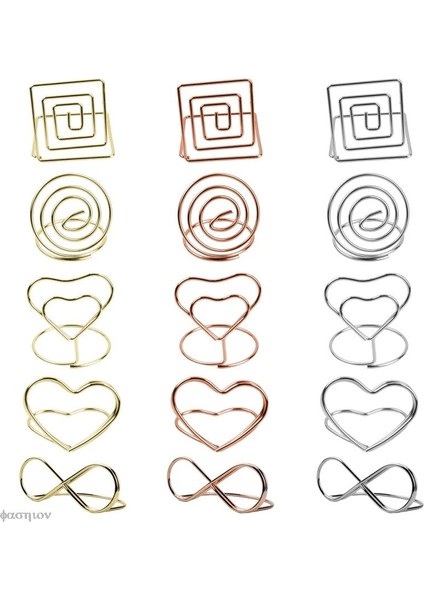 HG66605SV4 20 Adet 20 Adet Masa Kart Tutucu Üçgen Şekli Kart Standı Klip Mini Metal Fotoğraf Resim Masa Numarası Tutucu Düğün Masa Dekor Kalp (Yurt Dışından) fiyatları