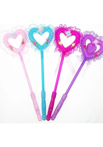 Lolipop 1 Pc Floresan Parti Dekor Peri Sihirli Değnek Aydınlık Kız Mutlu Doğum Günü Partisi Malzemeleri Glow Favor Çocuklar Hediye Işık Çubuğu (Yurt Dışından) indirimleri