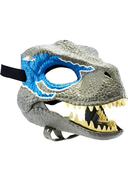 C 3D Dinozor Maskesi Rol Oynamak Sahne Performansı Başlık Jurassic Raptor Dino Hareketli Çene Dinozor Maskesi Cadılar Bayramı Karnaval Hediyeler (Yurt Dışından)