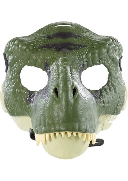 C 3D Dinozor Maskesi Rol Oynamak Sahne Performansı Başlık Jurassic Raptor Dino Hareketli Çene Dinozor Maskesi Cadılar Bayramı Karnaval Hediyeler (Yurt Dışından)