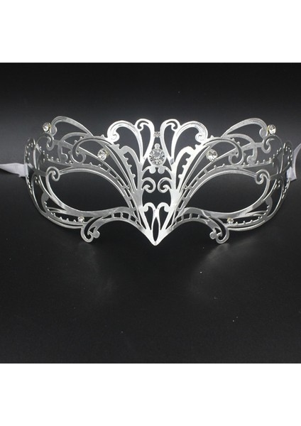 Gümüş Yeni Gümüş Metal Lazer Kesim Venedik Masquerade Maskesi Yarım Yüz Altın Parti Düğün Etkinlikleri Gösterisi Mardi Gras Topu Maskeleri (Yurt Dışından) fiyatları