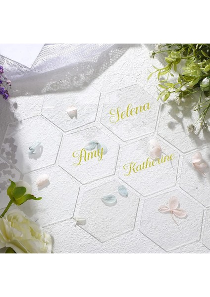 Daire 10 Adet 10/20/50 Adet Akrilik Yer Kartı Düğün Malzemeleri Düğün Koltuk Kartı Masa Numaraları Akrilik Işareti Temizle Boş Isim Kartı Dekorasyon (Yurt Dışından) fırsatları