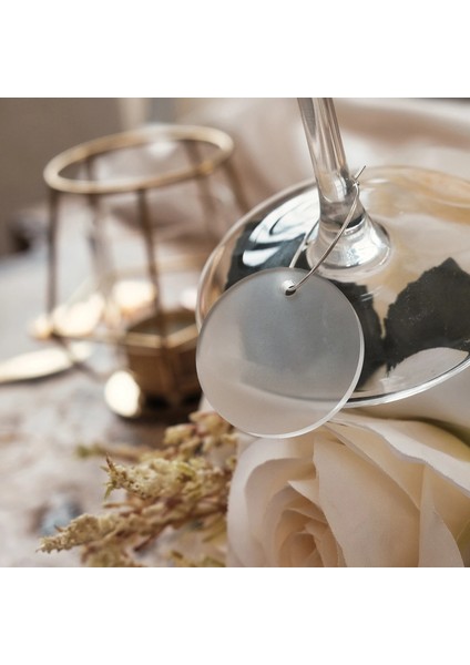 Siyah 1.8mm 30 Adet Boş Akrilik Düğün Içecek Etiketi Adı Gözlük Cam Makinesi Şarap Charm Içecek Topper Yer Kartı Fikirleri Anahtarlık Favor Anahtarlık (Yurt Dışından) modelleri