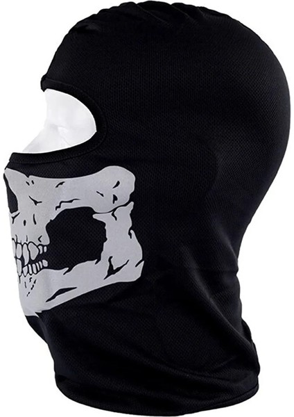 Siyah Hayaletler Kafatası Tam Yüz Maskesi, Rüzgar Geçirmez Kayak Maskesi Motosiklet Yüz Cadılar Bayramı Cosplay Ücretsiz Nakliye Için Taktik Balaclava Hood (Yurt Dışından) fiyatları