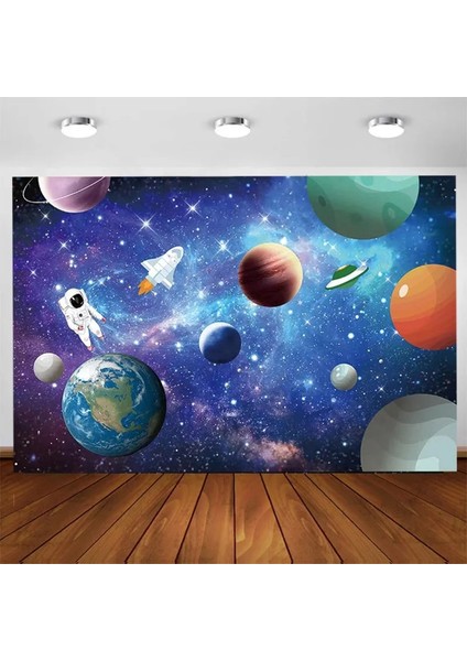 1 Adet 1 Takım Dış Uzay Astronot Roket Galaxy Tema Arka Plan Bez Balon Çocuk Doğum Günü Partisi Dekorları Çocuk Odası Bebek Duş Zemin (Yurt Dışından) indirimleri