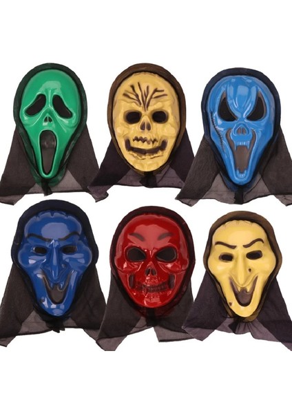 A-10 Anonim Korku Maskesi Masquerade Parti Steampunk Şeytan Maskesi Cadılar Bayramı Karnaval Plastik Yüz Steampunk Kafatası Cosplay Kostüm Prop (Yurt Dışından) modelleri