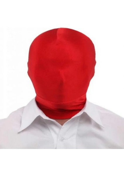 Kırmızı Cadılar Bayramı Tam Yüz Maskesi 2. Cilt Maskesi Cadılar Bayramı Cosplay Spandex Kapak Unisex Cadılar Bayramı Partisi Prop Dekorasyon (Yurt Dışından)