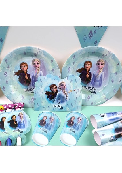 6 Adet Hediye Keseleri Disney Dondurulmuş Prenses Tema Doğum Günü Bebek Duş Tabaklar Bardak Payet Parti Dekor Çocuklar Kız Parti Malzemeleri Balon Sofra Seti (Yurt Dışından) indirimleri