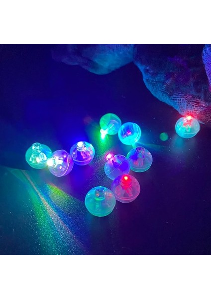 Renkli 50 Adet Tumbler Küçük Yuvarlak Top Işık Anahtarı Balon LED Flaş Aydınlık Lambalar Fener Işığı Düğün Parti Doğum Günü Dekorasyon Için (Yurt Dışından)