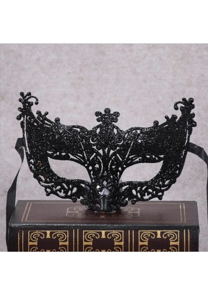 Siyah Dantel Maske Noel Partisi Maskesi Payetler Glitter Masquerade Karnaval Süslü Elbise Balo Balo Maskeleri Cadılar Bayramı Kostüm Sahne (Yurt Dışından) fiyatları