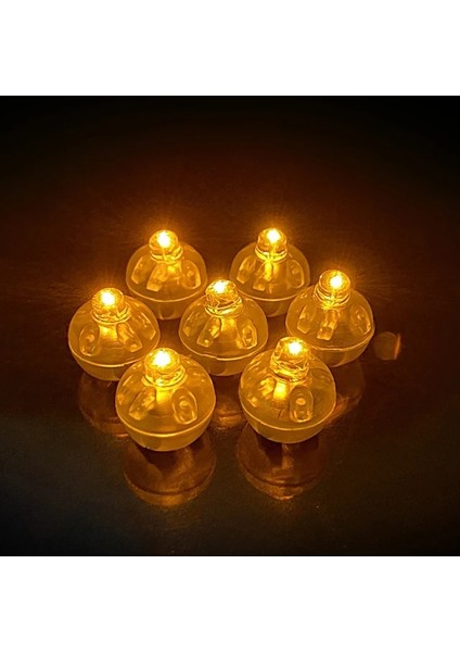 Sarı 5 Adet 30X LED Balon Işık Topu LED Işık Mini Yuvarlak LED Top Lamba Bar Fener Noel Düğün Parti Süslemeleri Doğum Günü Dekor Için (Yurt Dışından)