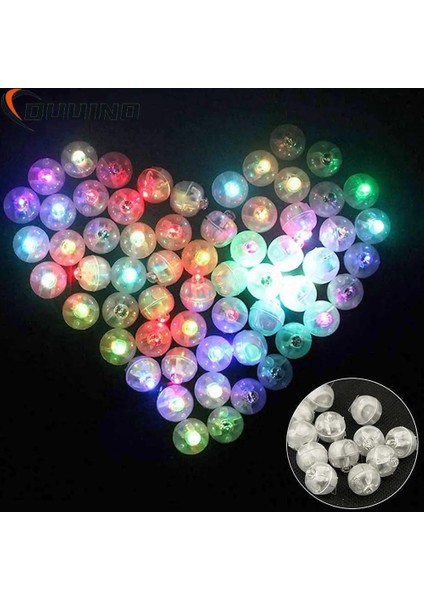 Sarı 5 Adet 30X LED Balon Işık Topu LED Işık Mini Yuvarlak LED Top Lamba Bar Fener Noel Düğün Parti Süslemeleri Doğum Günü Dekor Için (Yurt Dışından)