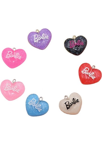 A5 10 Adet Glitter Mektup Kart Kalp Kolye Kolye Öp Beni Kalp Charms Kolye Dekorasyon Bilezikler Kolye Küpe Anahtar (Yurt Dışından)