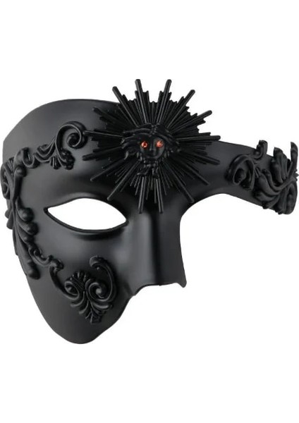 Stil 4 Cadılar Bayramı Venedik Retro Opera Phantom Avrupa Topu Lüks Masquerade Maskesi Yarım Yüz Karnaval Paskalya Parti Maskesi (Yurt Dışından)