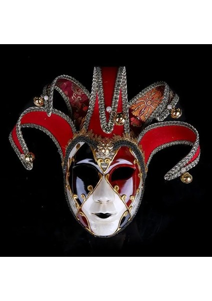 Resim Color1 Opera Cadılar Bayramı Palyaço Maskesi Venedik Masquerade Maskesi Phantom Parti Etkinlik Gösterisi Topu Malzemeleri Dekorasyon (Yurt Dışından) indirimleri