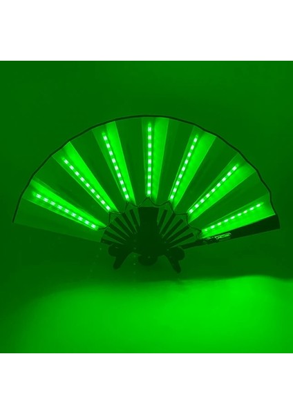 Yeşil Fan 2 Yeni Moda LED Gözlük Yanıp Sönen Light Up Gözlük Dj Bar Gece Parti Kostüm Gözlük Dans Gösterisi Aydınlatma Sahne (Yurt Dışından)