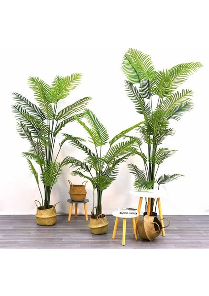 80 cm 60-95 cm Büyük Yapay Palmiye Ağacı Tropikal Bitkiler Dalları Plastik Sahte Ev Bahçe Odası Ofis Dekor Için Yeşil Monstera Yaprakları (Yurt Dışından) fırsatları