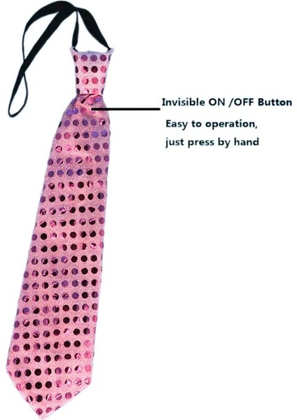 Yay Altın Yetişkin Kadın Erkek Çocuklar LED Işık Up Pullu Fedora Caz Şapka Kap Hediye Kravat Kravat Neon Glow Parti Bar Doğum Günü Kostüm Düğün Cadılar Bayramı (Yurt Dışından) fiyatları