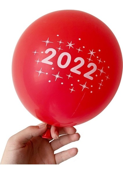 Resim Olarak 10 Adet 12 Inç Krom Metalik Lateks Balonlar Mutlu Yıllar Baskılı Desen Balon Helyum Metal Globos Doğum Günü Partisi Süslemeleri (Yurt Dışından)