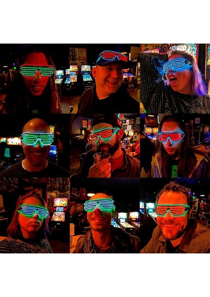 Z01 LED Işıklı Gözlük Parlayan Neon Gözlük Yanıp Sönen LED Güneş Gözlüğü Light Up Dj Kostümleri Olay Parti Için 80 S Edm Cadılar Bayramı Tedarikçisi (Yurt Dışından) modelleri