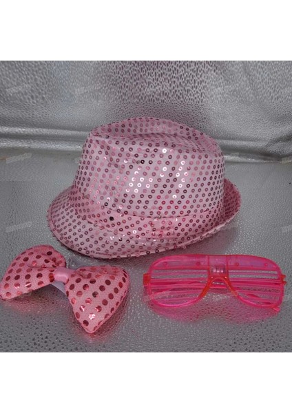 Stil 10 Yetişkin Çocuklar Yetişkin LED Flaş Payetler Fedora Şapka Işık Caz Kap Gözlük Kravat Yay Glow Neon Parti Doğum Günü Düğün Paskalya (Yurt Dışından) indirimleri