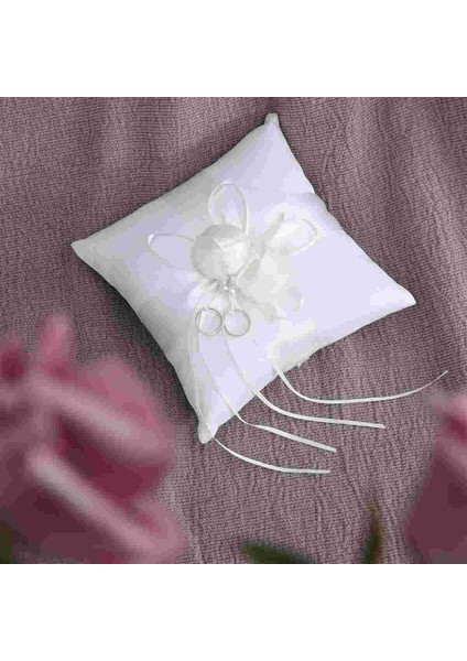 Stil 2 18*18 cm Düğün Yastık Yapay Para Halkası Gelin Erkek Hediyeler (Yurt Dışından)