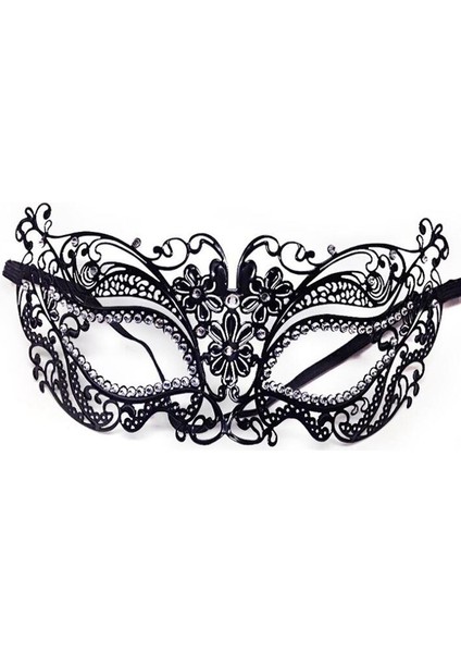 Resim Color7 Erkek Kadın Phantom Altın Kafatası Venedik Metal Kostüm Masquerade Parti Maskesi Lazer Kesim Cadılar Bayramı Balo Cosplay Düğün Topu Maskeleri (Yurt Dışından) indirimleri