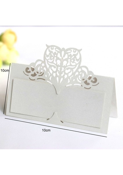 Inci Kırmızı 50 Adet Yer Kartları Koltuk Kartı Düğün Doğum Günü Kelebek Resepsiyon Masası Parti Dekoru Vintage Masa Numarası Adı Lazer Kesim Kalp (Yurt Dışından) indirimleri