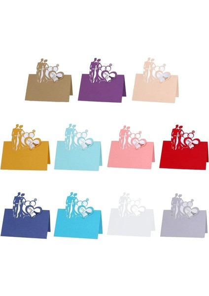 Salata E9LD Yer Kartı Masa Adı Kart Kağıdı Koltuk Numaraları Kartları Düğün Doğum Günü Partisi Dekorasyon Için Hollow Lazer Kesim 50 Parça (Yurt Dışından) fiyatları