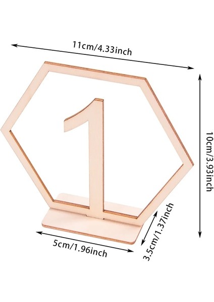 10 Adet Kart Tutucu Ahşap Düğün Numaraları Masa Yer Kartı Şekil Düğün Resepsiyon Koltuk Dekorasyon Doğum Günü Bebek Duş Parti Yıldönümü Malzemeleri (Yurt Dışından) fırsatları