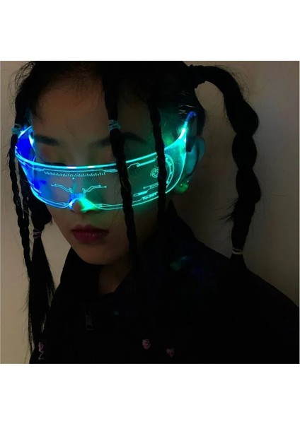 04 Renkli Aydınlık LED Gözlük Müzik Bar Için Ktv Neon Parti Noel Cadılar Bayramı Dekorasyon LED Gözlük Festivali Performans Sahne (Yurt Dışından) indirimleri