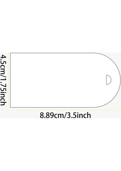 Altın Ayna 1.6mm Kemer 30 Adet Ip Yok Boş Buzlu Kemer Akrilik Düğün Yeri Kartları, Eskort Kartları, Bagaj Etiketleri, Hediye Şekeri Etiketi, Parti Ziyafet Rezerve Koltuk Tabelası Siyah (Yurt Dışından)