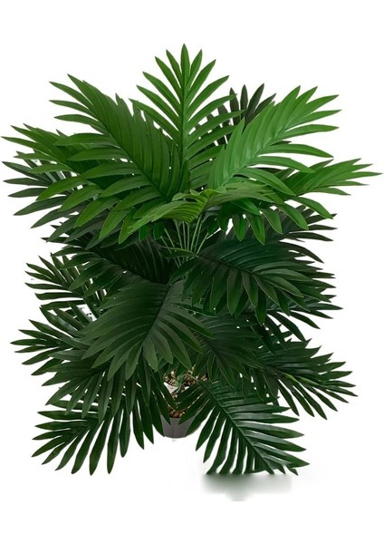 C-12HEAD Hiçbir Pot Yapay Bitkiler Dağınık Kuyruk Tropikal Palmiye Ağacı Yaprakları Düğün Parti Ev Bahçe Ofis Dekorasyon Için Sahte Sahte Palmiye Yaprağı (Yurt Dışından) modelleri