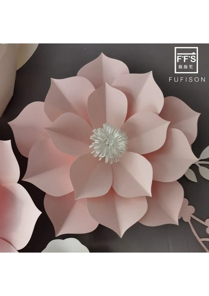 50CM 1 Adet Pembe W Düğün Dekorasyon Ffs Duvar Çiçek Dekorasyonu Kağıt Çiçek Parti Arka Planında Vitrin Ilk Doğum Günü Kız Partisi (Yurt Dışından) modelleri