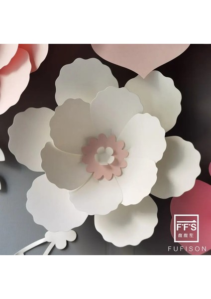 50CM 1 Adet Pembe W Düğün Dekorasyon Ffs Duvar Çiçek Dekorasyonu Kağıt Çiçek Parti Arka Planında Vitrin Ilk Doğum Günü Kız Partisi (Yurt Dışından) indirimleri