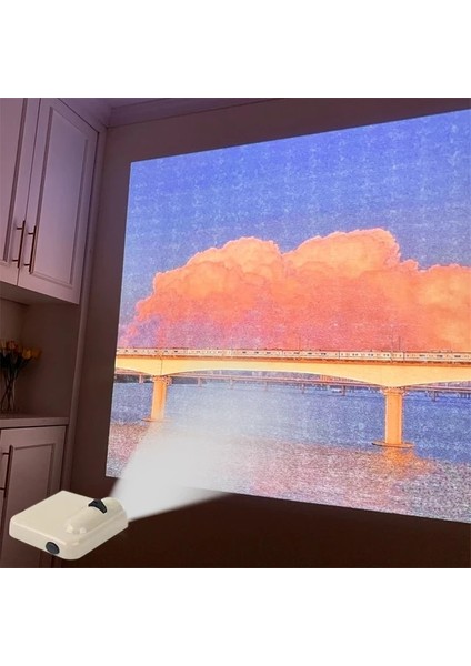 S7 Projeksiyon Lambası Ins Manzara Projeksiyon Lambası Windows Zemin Gün Batımı Projektör Işığı Doğum Günü Partisi Duvar Dekorasyonu Kızlar Fotoğraf Sahne 풍경 프로젝션 (Yurt Dışından)