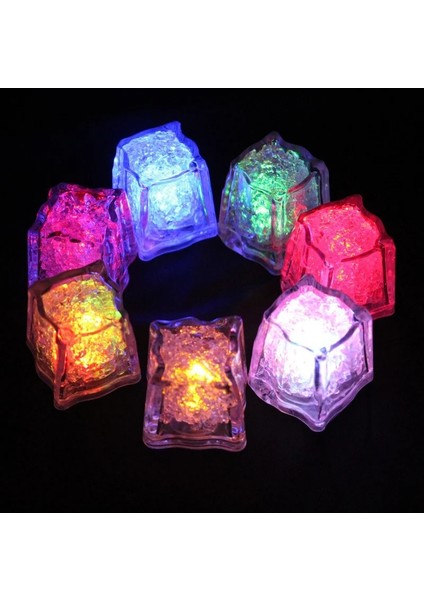 Renkli Flaş Renkli Aydınlık Buz Bloğu Şarap Cam Dekorasyon LED Floresan Işık Bloğu Titreşen Indüksiyon Buz Işık Çubuğu Düğün Parti (Yurt Dışından) modelleri