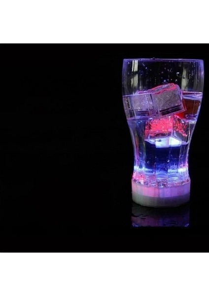 Renkli Flaş Renkli Aydınlık Buz Bloğu Şarap Cam Dekorasyon LED Floresan Işık Bloğu Titreşen Indüksiyon Buz Işık Çubuğu Düğün Parti (Yurt Dışından) indirimleri