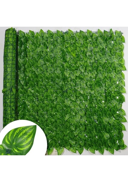 Leaf6 0.5m 19.7INX3M118IN Yapay Bitkiler Sarmaşık Gizlilik Çit 19.7X118IN Yapay Çitler Çit Açık Bahçe Dekor Için Sahte Bitki Asma Yaprağı Dekorasyon (Yurt Dışından)