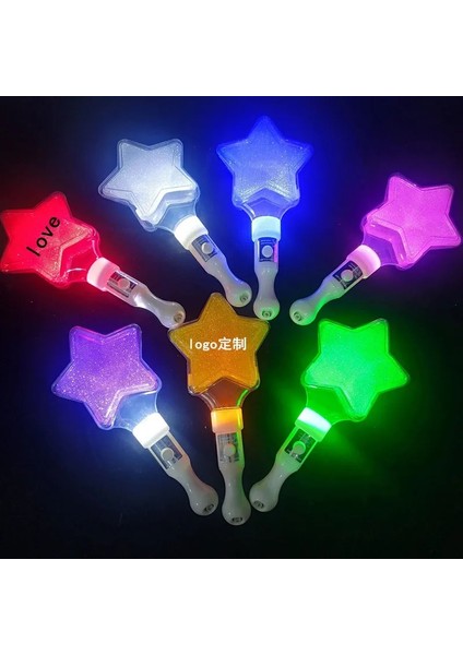 C Parlayan LED Sihirli Yıldız Değnek Hediyeler Aydınlık Parti Dekorasyon Işık Çubuğu Çocuk Erkek Kız Mutlu Floresan Doğum Günü Partisi Dekorları (Yurt Dışından) fiyatları
